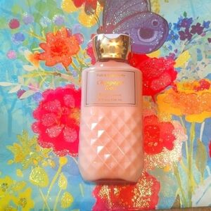 8OZ champagne toast body lotion bath and body works
